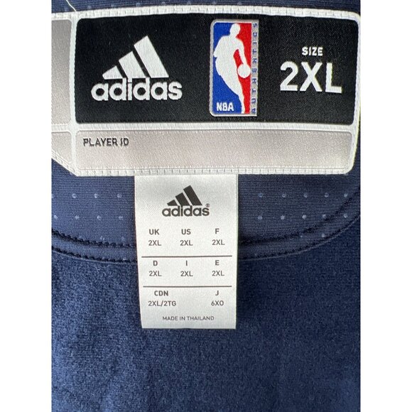 Men's Dallas Mavericks Adidas Practice Jacket  - Rare size XXL - Picture 8 of 9